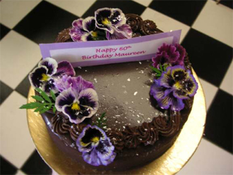American Beauty Cake available at Elegant Eating Caterers