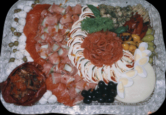 Elegant Eating Antipasto Display